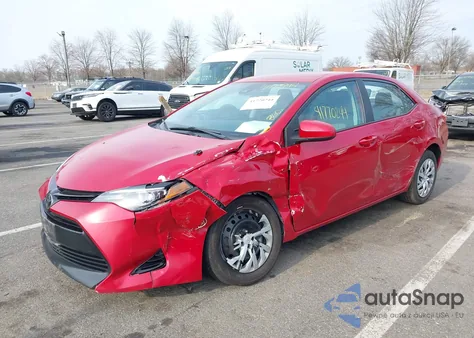 2018 Toyota Corolla Le из США, поврежденный, VIN 2T1BURHE9JC997167
